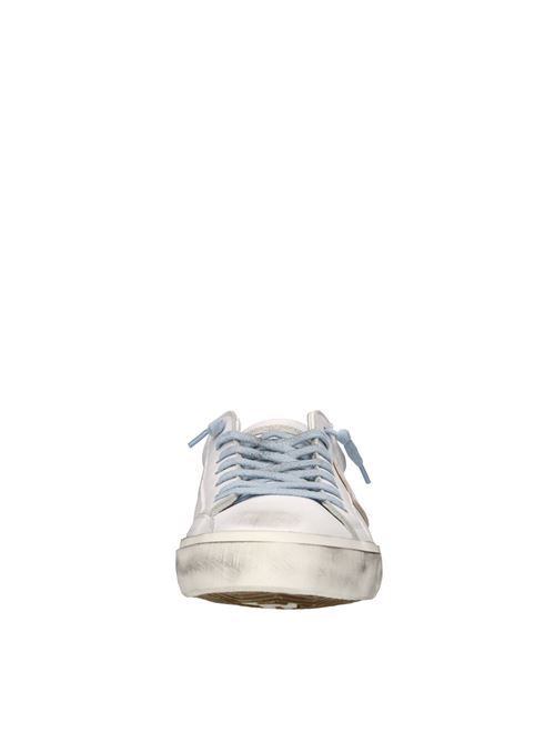 Sneakers in pelle PHILIPPE MODEL | PRLU VEN1BIANCO-AZZURRO-ARANCIO